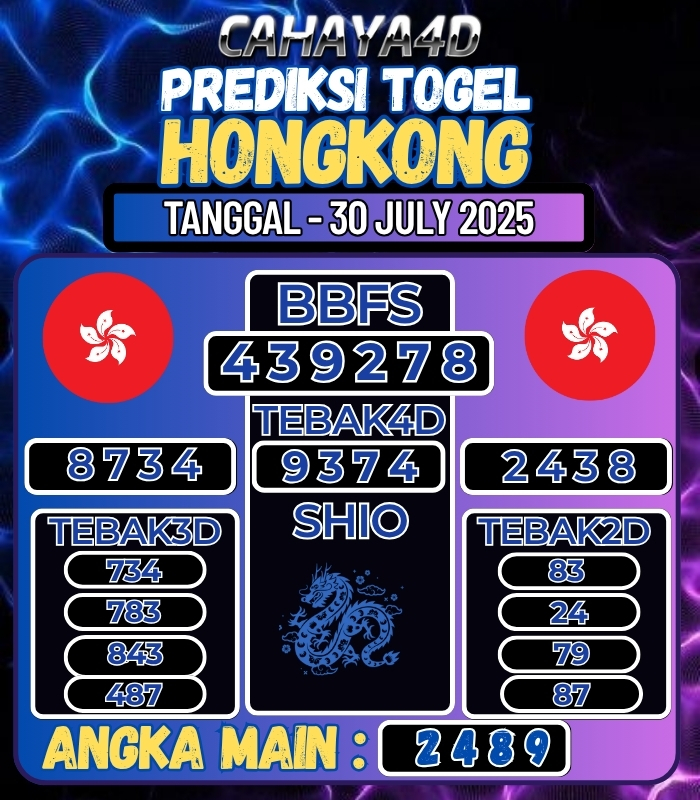 CAHAYA4D: TOTO ONLINE YANG TERPERCAYA DI ERA 2025